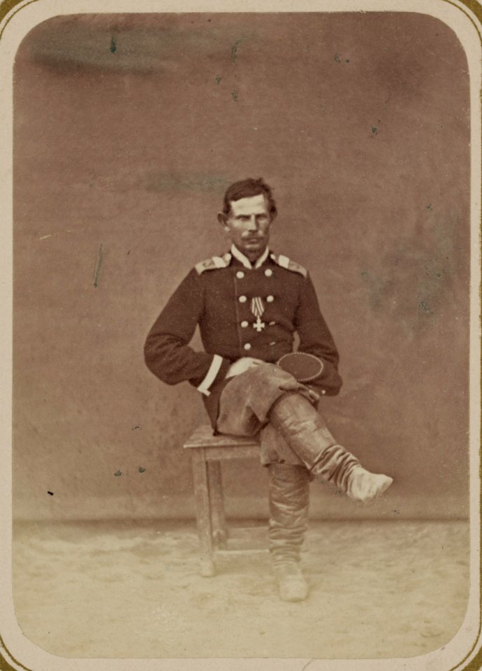 Georgievskie kavalery imieiushchie znaki otlichiia voennago ordena. Za dielo pod Ir-Dzharom 8-go Maia 1866 g. 3-go Turk. Lin. Bat. unt.-of. Lunegov LCCN2007678439
