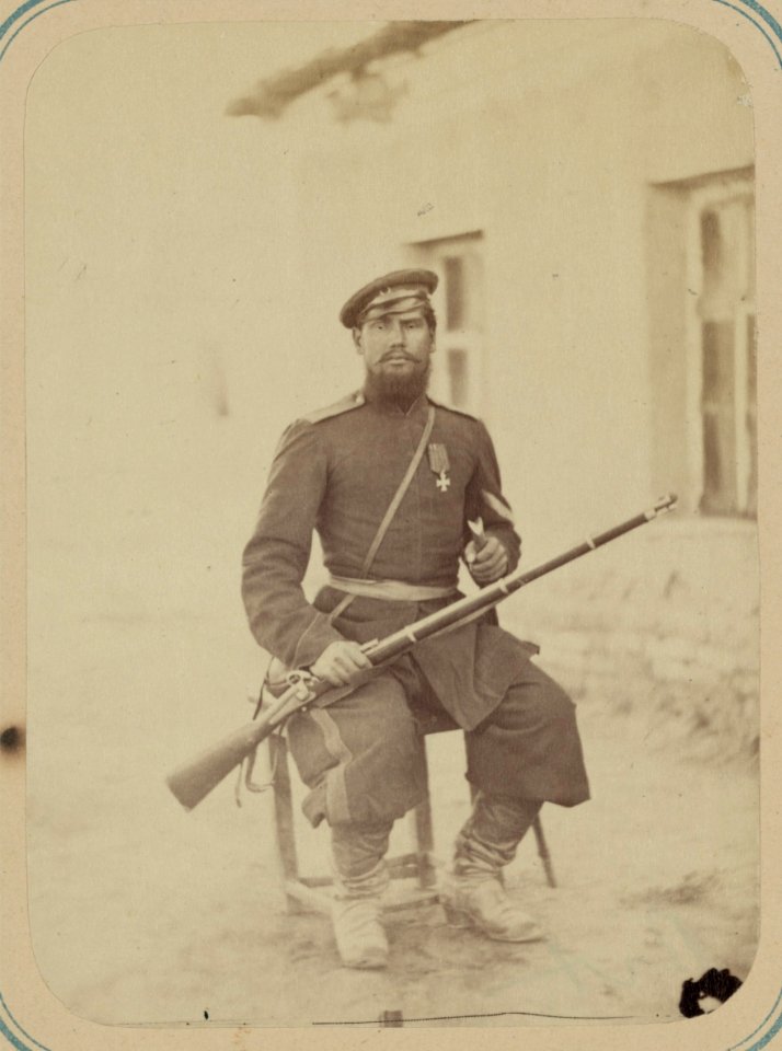 Georgievskie kavalery imieiushchie znaki otlichiia voennago ordena. Za vziatie ukr. Iany-Kurgan 5-go Iiunia 1867 goda. Ural'sk. Kaz. V. ur. kaz. Durmanov LCCN2007678491