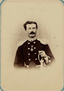 Georgievskie kavalery imieiushchie znaki otlichiia voennago ordena. Za vziatie ukriepleniia Dizaga (sic) 18-go Oktiabria 1866 g. Praporshch. S. F. Durnieev LCCN2007678461