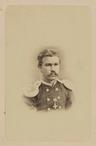 Georgievskie kavalery imieiushchie znaki otlichiia voennago ordena. Za dielo pri Chopan-Atinskikh vysotakh 1-go Maia 1868. Praporshch. N. A. Surin LCCN2007680278