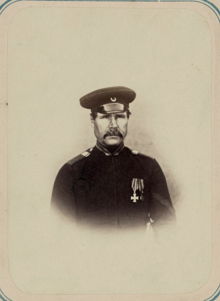 Georgievskie kavalery imieiushchie znaki otlichiia voennago ordena. Za vziatie Ak-Mecheti (forta perovskii) 22 Iiunia 1853 g. Orenb. Kaz. V. ur. Sharapov LCCN2007678406