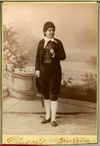 Georgina Bäckström, rollporträtt - SMV - H2 048