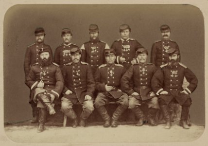 Georgievskie kavalery imieiushchie znaki otlichiia voennago ordena. Za vziatie gor. Tashkenda 18-go Iiunia 1865 g. Bezsr. Ardashev, Vasil'ev, Krasil'nikov, Shevtsov, Antonov, Grigor'ev, 4-go LCCN2007678430