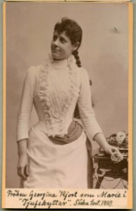 Georgina Hjort, rollporträtt - SMV - H1 110