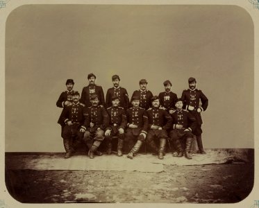 Georgievskie kavalery imieiushchie znaki otlichiia voennago ordena. Za vziatie ukr. Iany-Kurgan 5-go Iiunia 1867 g. 69-go Gub. Batal. riad. Trafimov, bezsrochn. Kotliarov, Kozakov, 69-go LCCN2007678498
