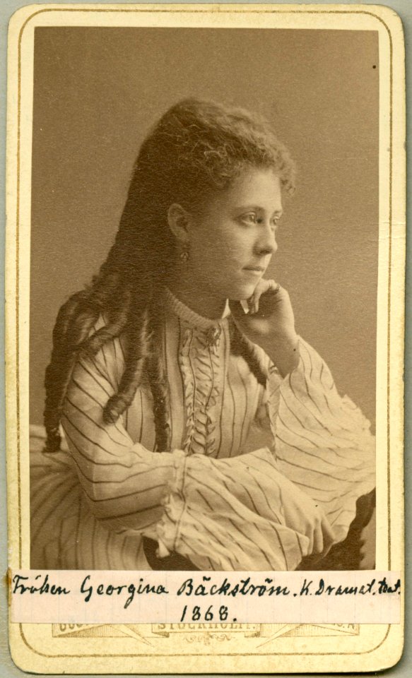 Georgina Bäckström, porträtt - SMV - H2 050