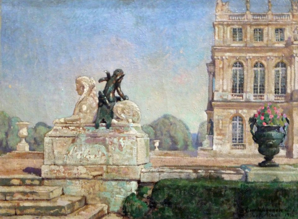 Gerda Wegener Le parterre du midi 1920 