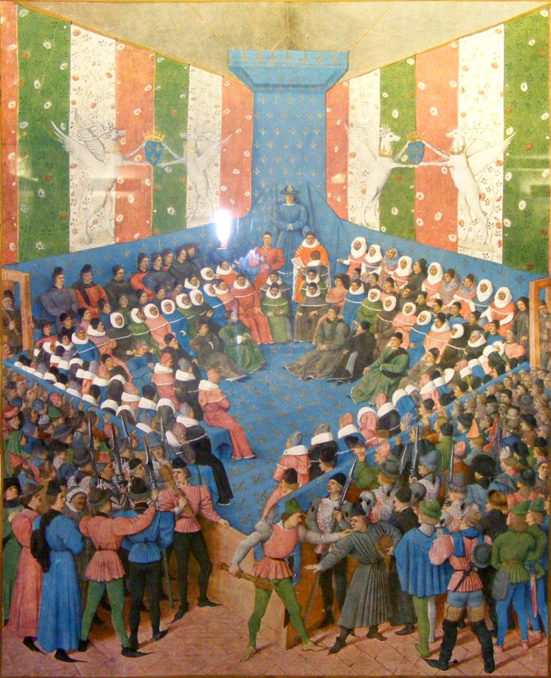 Gerichtssitzung zu Vendôme - Kriminalmuseum Rothenburg