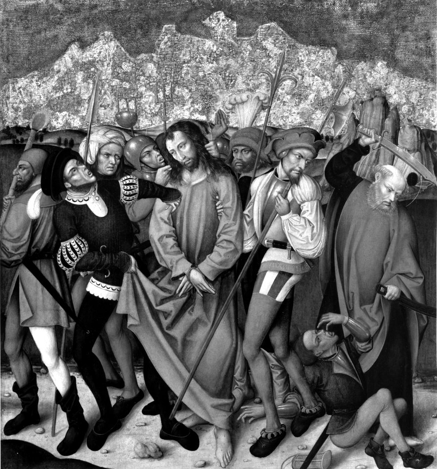 German - Altarpiece with the Passion of Christ - Arrest of Christ - Walters 37667