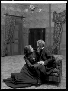 Gerda Lundequist and Anders de Wahl in Paul Lange och Tora Parsberg at Svenska teatern 1902 - SMV - SvT032