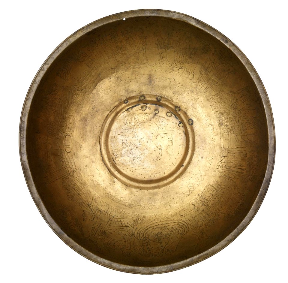 German - Bowl with Scenes from the Legend of St Ursula - Walters 5369 - Interior