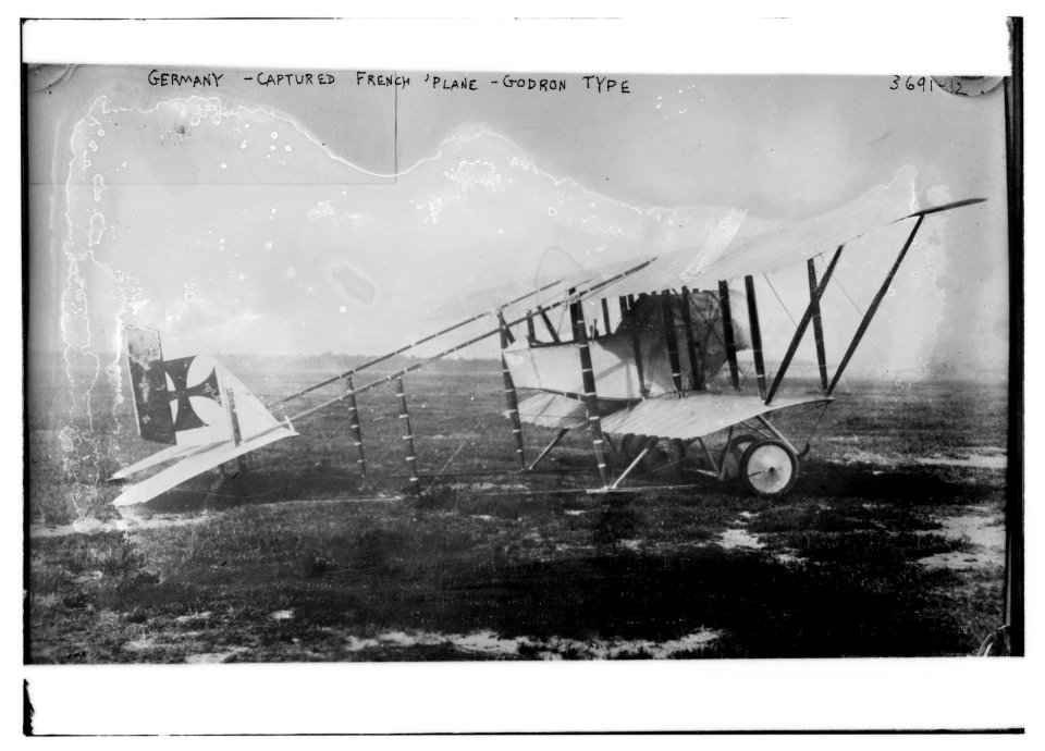German - captured French Plane - Godron type LCCN2014700484