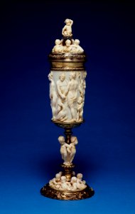 German - Covered Tankard with the Olympian Gods - Walters 71470