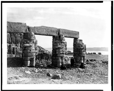 Gerf Hussayn - Portico of the Temple LCCN94514511