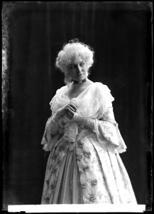 Gerda Lundequist in Minna von Barnhelm at Dramatiska teatern 1906 - SMV - GL153