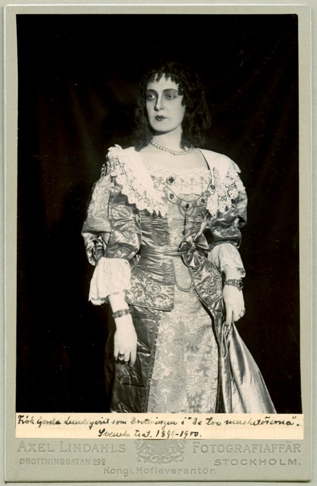 Gerda Lundequist, rollporträtt - SMV - H10 070