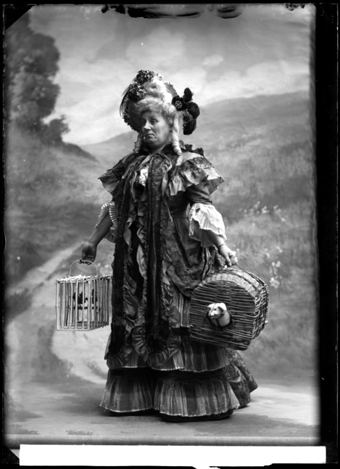 Gerda Rove in Ambassadören at Oscarsteatern 1907 - SMV - GR076