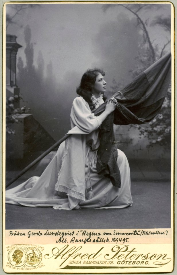 Gerda Lundequist, rollporträtt - SMV - H6 003