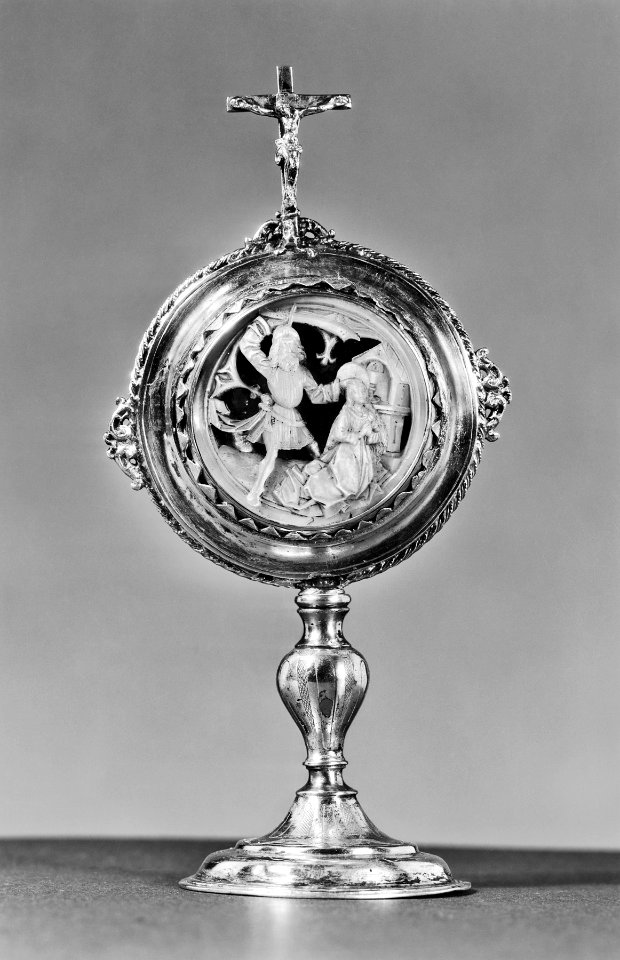 German - Pax with the Martyrdom of Saint Barbara - Walters 57689