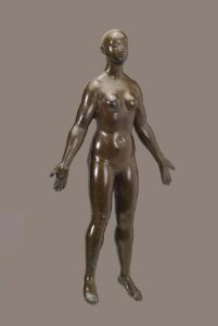 German - Anatomical Figure of a Woman - Walters 54317 - Three Quarter Right