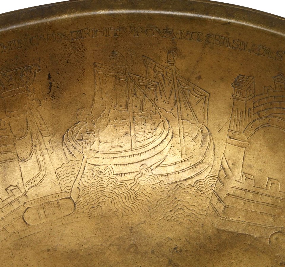 German - Bowl with Scenes from the Legend of St Ursula - Walters 5369 - Detail G
