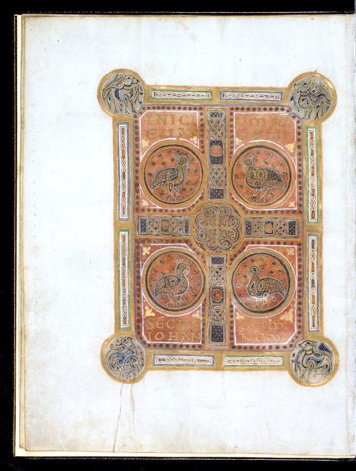 German - Decorated Text Page - Walters W7513V - Open Reverse