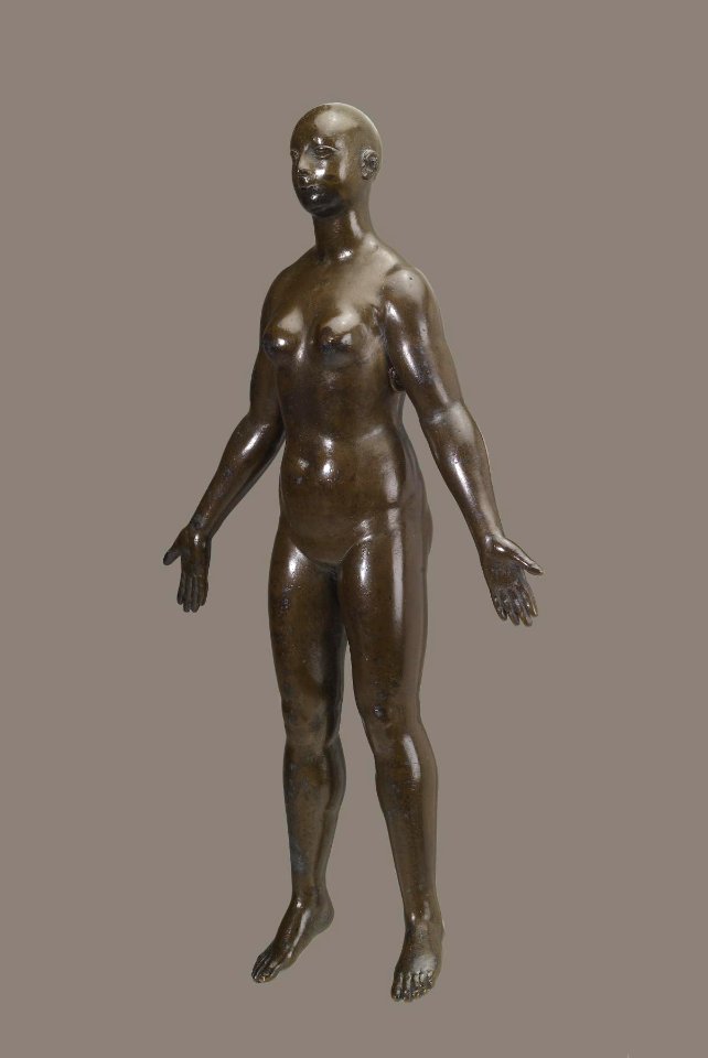 German - Anatomical Figure of a Woman - Walters 54317 - Three Quarter Left