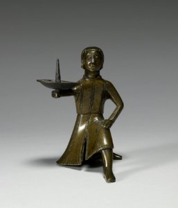 German - Candlestick with a Young Page - Walters 5484