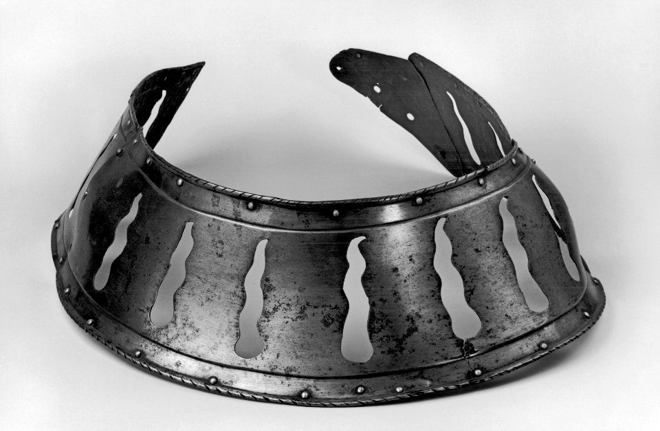 German - Horse Peytral with Flame-Like Apertures - Walters 511380