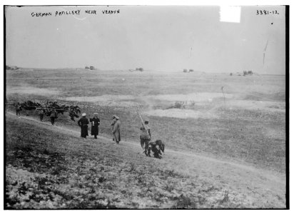 German Artillery near Verdun LCCN2014698439