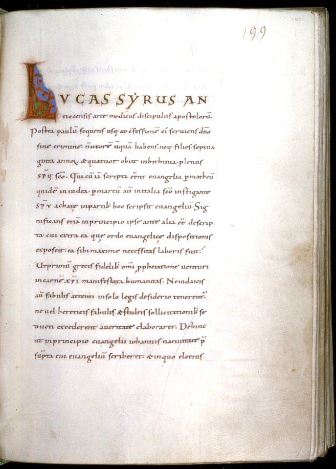 German - Leaf from Gospels - Walters W7101R - Open Obverse