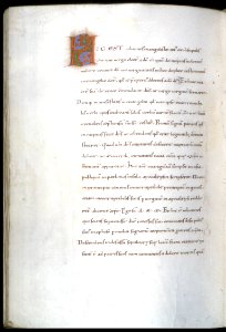 German - Leaf from Gospels - Walters W7159V - Open Reverse