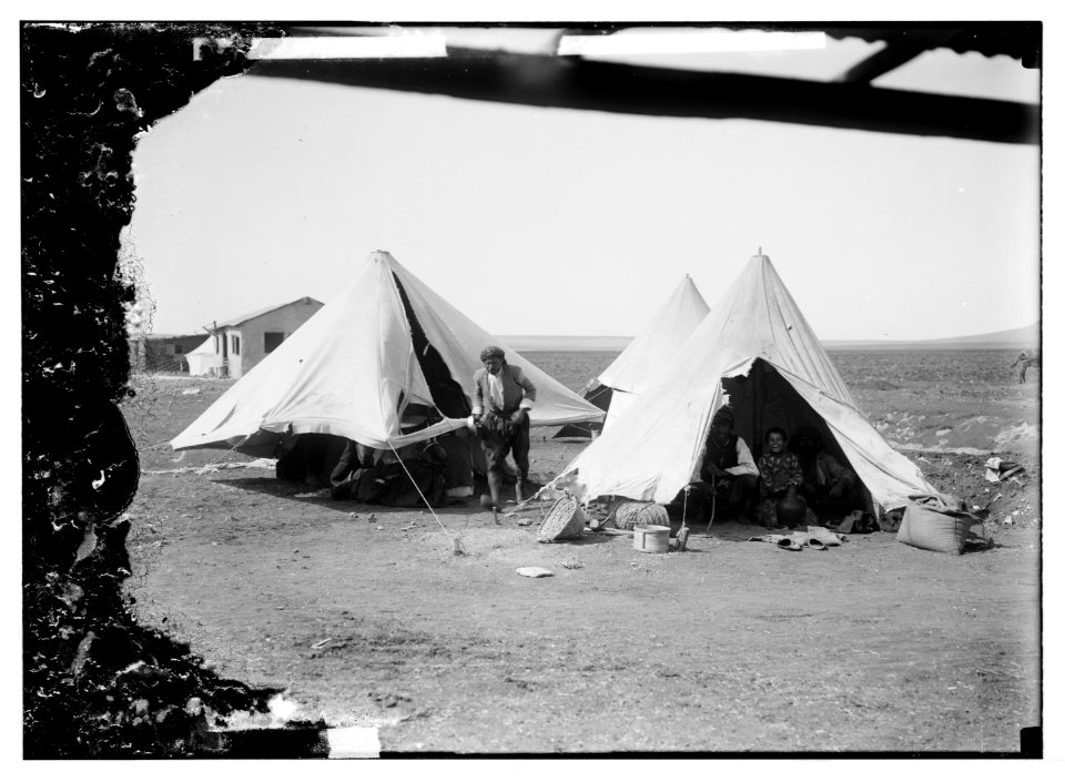 German Baghdad Railway, 190 . Tents of the Arabs LOC matpc.04679