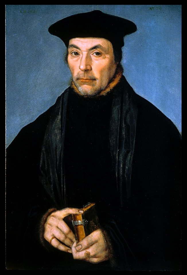 German - Portrait of a Scholar or Preacher - Walters 37249