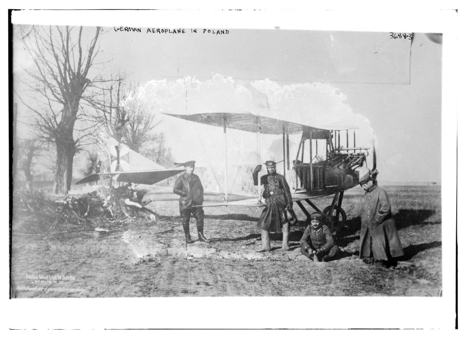 German aeroplane in Poland LCCN2014700441