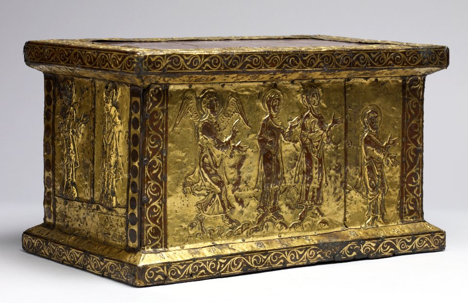 German - Portable Altar with Scenes of the Life of Christ - Walters 5377 - Three Quarter