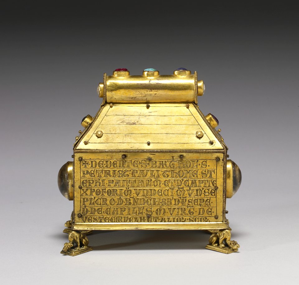 German - Reliquary of the Virgin and Saints - Walters 5327 - Back