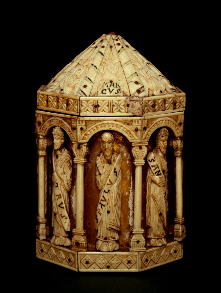German - Reliquary with Apostles - Walters 71146