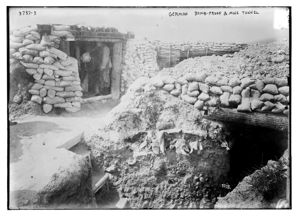 German bomb-proof and mine tunnel LCCN2014700847