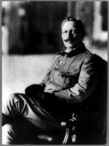 German emperor Wilhelm II, three-quarter length portrait, seated, facing left LCCN97508347
