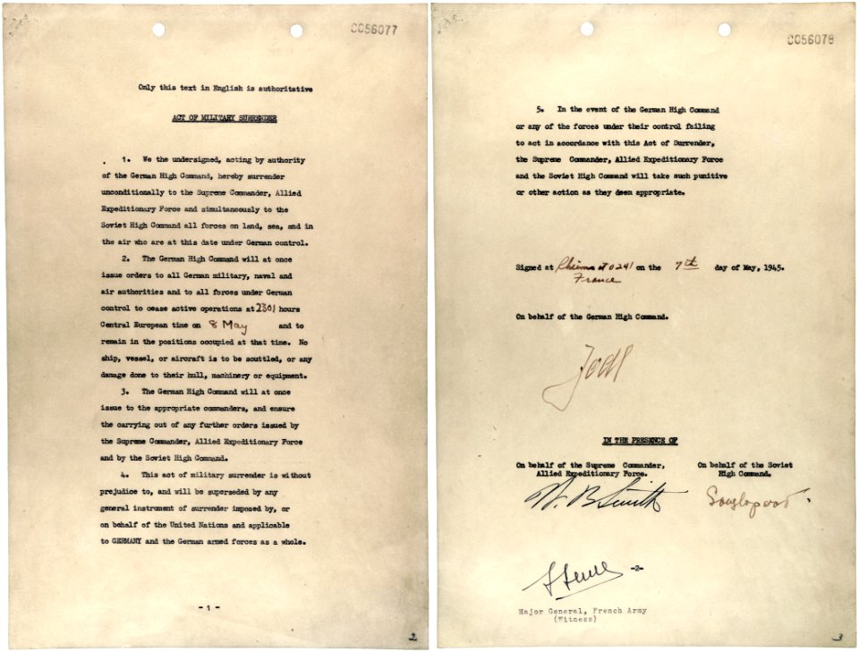 German instrument of surrender