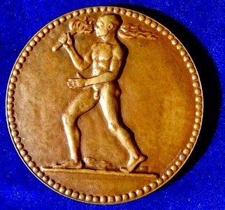 German Medal FRIDERICIANA 1825 1925, obverse