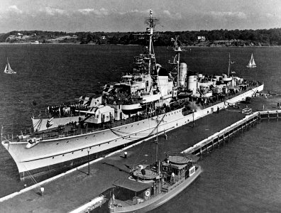 German destroyer Z39 at Annapolis in October 1945