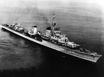 German destroyer Z39 underway off Boston on 12 September 1945