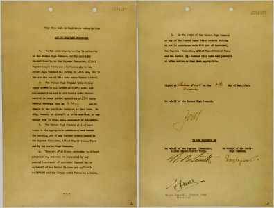 German instrument of surrender1a