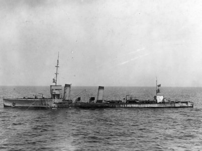 German large topedoboat S132 underway while in US service c1920