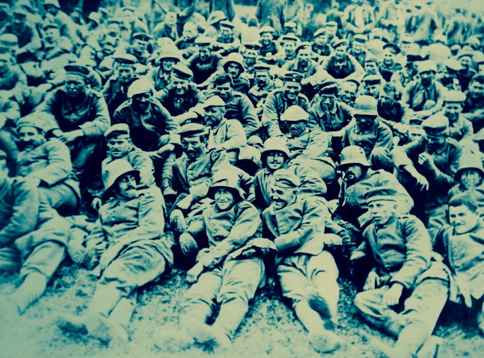 German prisoners of war, Messines Ridge, France, July 6, 1917 (29278932890)