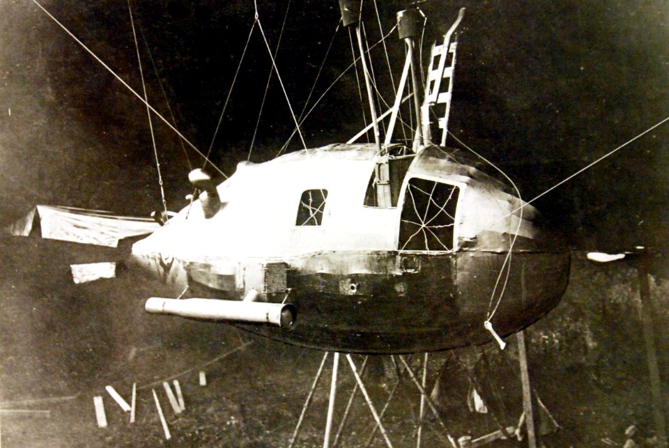 German naval Zeppelin airship, L49 in 1917 (30387066041)