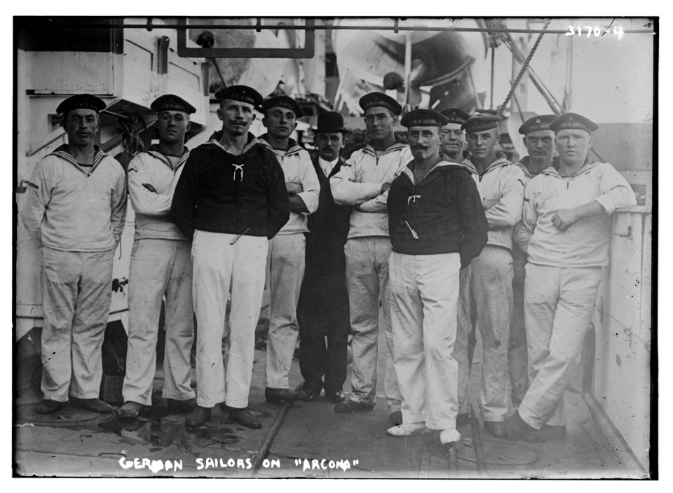 German Sailors on ARCONA LCCN2014696882