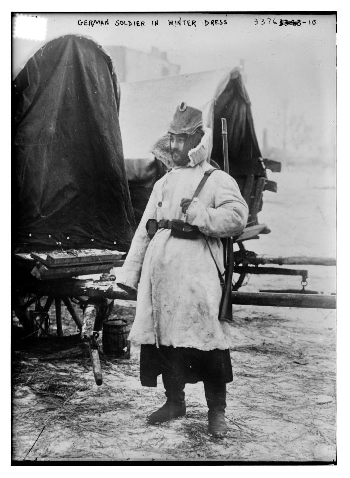 German soldier in winter dress LCCN2014698396